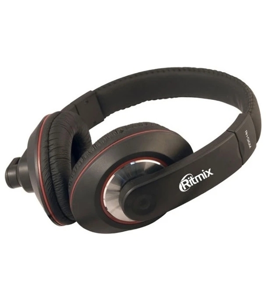 Гарнитура Ritmix RH-516M чёрный, проводная, 3.5 мм