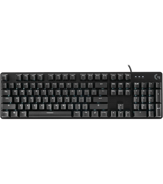 Клавиатура Logitech G412 SE проводная, USB Type-A, чёрный
