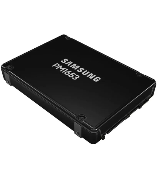 Накопитель SSD Samsung PM1653, 960Gb, SAS 4.0, 2.5', R/W 4200/1200