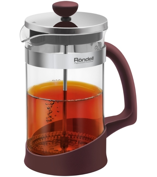 Френч-пресс Rondell Bojole RDS-1903 1 л бордовый
