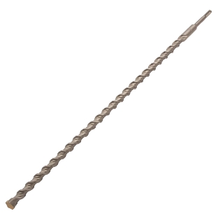 Бур по бетону Denzel двойная спираль, Cobalt W-tip, 18x600 мм, SDS PLUS