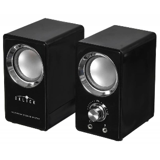 Акустическая система Oklick OK-116 2.0 черный 6Вт