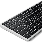 Клавиатура беспроводная Satechi Slim X2 Bluetooth Backlit Keyboard, Bluetooth, Серебристый ST-BTSX2S-RU, фото3