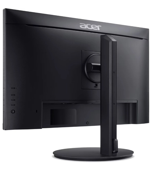 Монитор 27' Acer CB272Kbmiprux IPS, 3840 x 2160, 60 Гц, 4 мс, 350 кд/м², 16:9, 1xHDMI, 1xDP, 1xUSB-C, динамики, черный