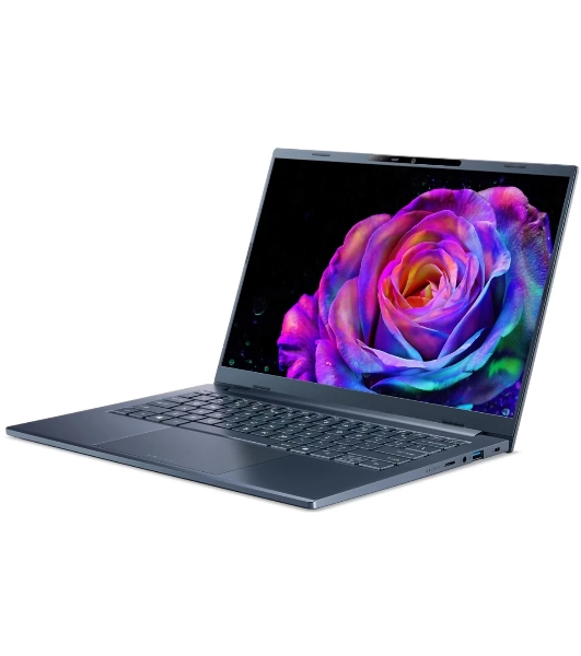 Ноутбук Acer Swift Go 14 AI SFG14-75-77RL Intel Core Ultra 7 256V/16Gb/SSD 1Tb/14'/OLED/WUXGA/1920x1200/60Hz/NoOS/Blue (NX.JNBCD.008)