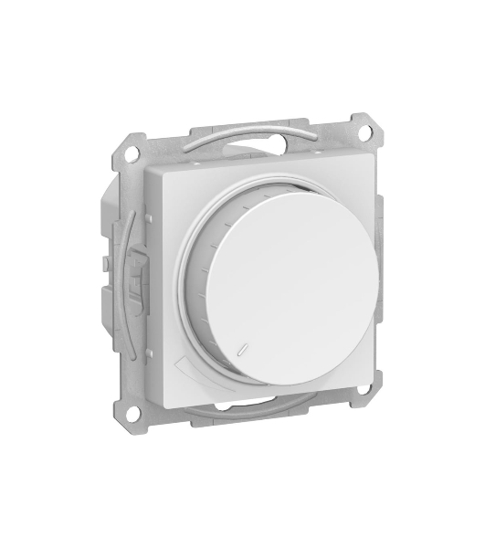 Светорегулятор AtlasDesign (диммер) повор-нажим. LED RC 400Вт мех. лотос SE ATN001323