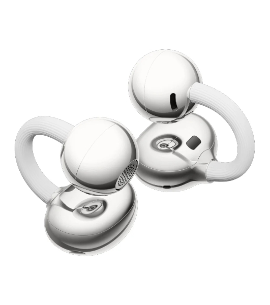 Наушники TWS Huawei FreeClip 2 белый, открытые (клипсы), Bluetooth, быстрая зарядка, до 8 ч