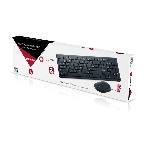 Комплект клавиатура+мышь Smartbuy 206368AG беспроводной, USB, 1600 DPI, чёрный, фото2
