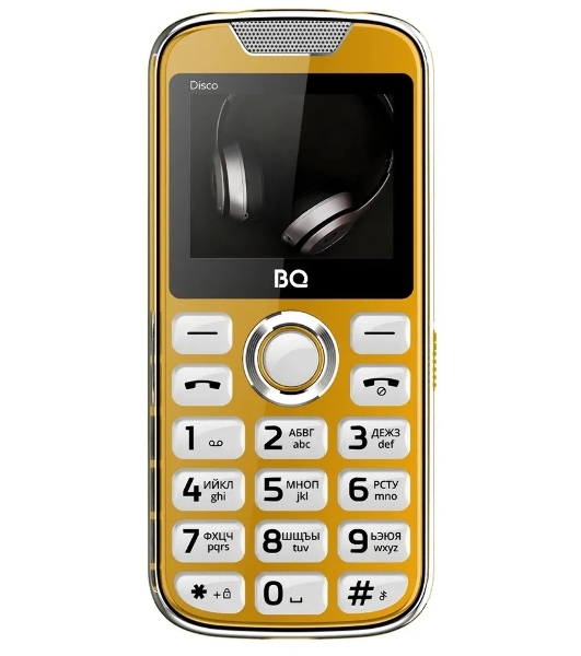 Мобильный телефон BQ 2005 Disco золотистый