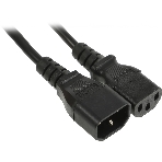 Шнур сетевой Rexant IEC 320 C13 – IEC 320 C14 3x0,75мм², длина 1,8м, фото 1