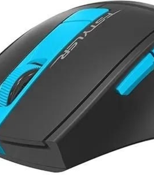Мышь беспроводная A4Tech Fstyler FG30 серый/синий, 2000 dpi, радиоканал, USB, кнопки - 5