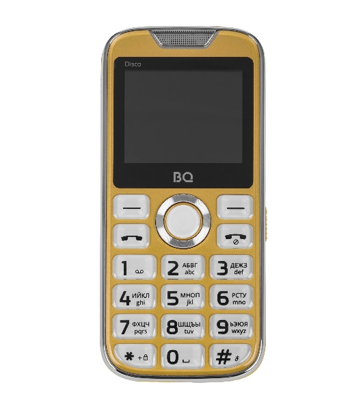 Мобильный телефон BQ 2005 Disco золотистый