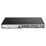 Коммутатор D-Link DGS-3130-30S/B1A, 24×1 Гбит/с SFP + 4×10 Гбит/с SFP+ + 2×10 Гбит/с Combo, управляемый, фото 1