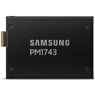Накопитель SSD Samsung PM1743, 3.84Tb, U.3, 2.5', NVMe, R/W 14000/6000