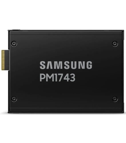 Накопитель SSD Samsung PM1743, 3.84Tb, U.3, 2.5', NVMe, R/W 14000/6000
