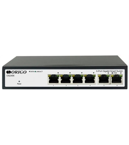 Коммутатор настраиваемый L2 6x1000Base-T ORIGO OS2406/A1A