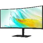 Монитор 34' Samsung ViewFinity S6 S34C650UAIXCI VA 3440x1440, 100 Гц, 5 мс, 21:9, 350 кд/м², 1xHDMI, 1xDP, 3xUSB, 1xUSB-C, 1xUSB-B, 1x3.5 мм, 2x5 Вт, изогнутый R1000, черный, фото3