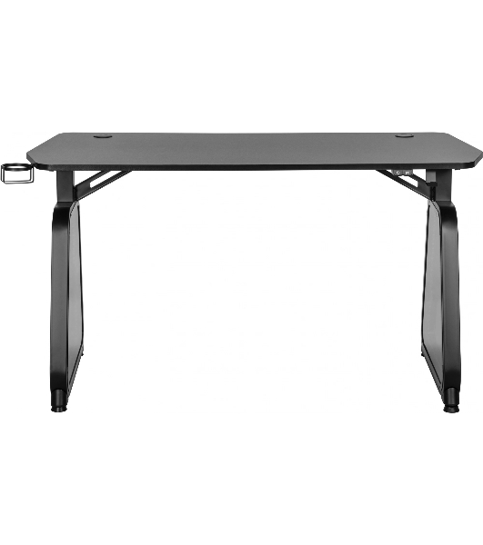Стол игровой Cactus CS-GMD-BK-RGb столешница МДФ, черный каркас черный 136x60x75 см