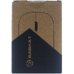 Мышь беспроводная Raskat M003WR белый, 2400 dpi, радиоканал, Bluetooth, USB, кнопки - 3, фото3