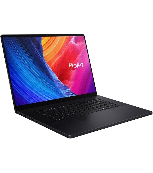 Ноутбук ASUS ProArt P16 H7606WX-SE042X 16'(3840x2400 OLED)/Touch/AMD Ryzen AI 9 HX 370(2Ghz)/64Gb/2Tb SSD/noDVD/Ext:nVidia GeForce RTX 5090(24576Mb)/Cam/BT/WiFi/90WHr/war 1y/1.98kg/Nano Black/Win 11Pro + алюм корп; DialPad