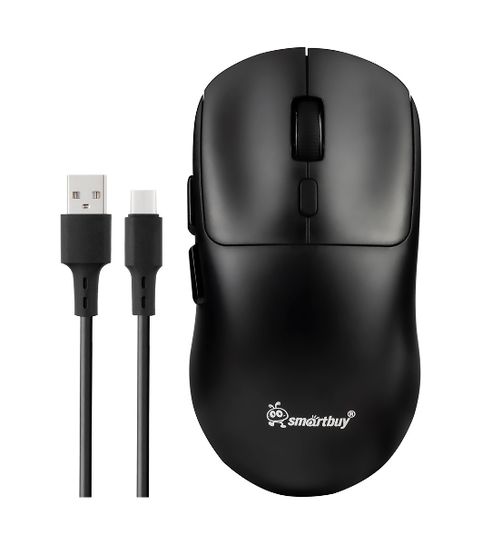 Мышь игровая беспроводная Dual BT+USB с зарядкой Smartbuy X7 черная (SBM777DAG) /40.  '