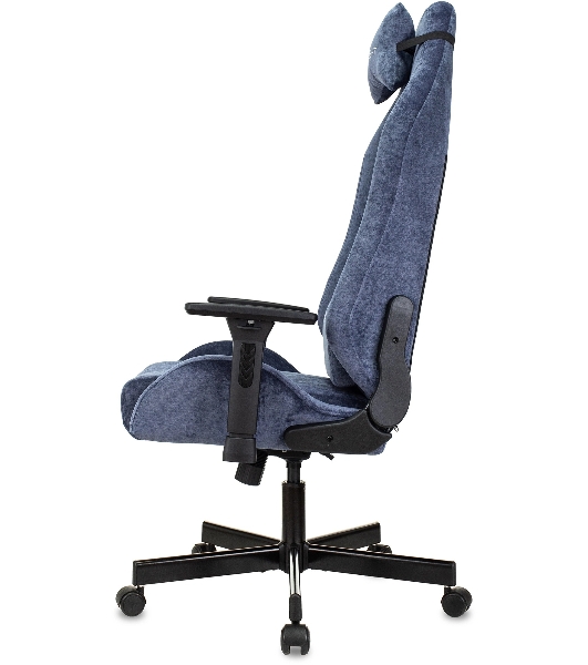 Кресло Knight N1 Fabric синий, ткань, 120 кг, механизм качания