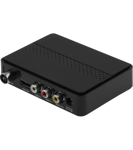 Приставка для цифрового ТВ Cadena CDT-2291SB черный, DVB-T2, DVB-T, HDMI, USB 2.0