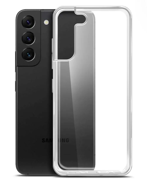 Чехол (клип-кейс) BoraSCO для Samsung Galaxy S22+ прозрачный