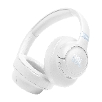 Беспроводные/проводные наушники JBL Tune 780NC белый, полноразмерные, Bluetooth + проводной, адаптивное шумоподавление, фото 1