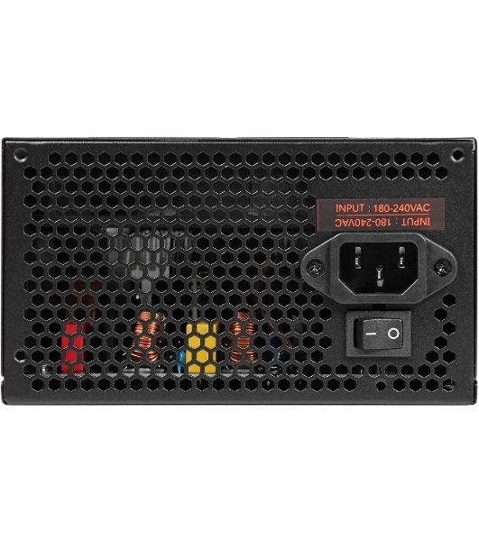 Блок питания Digma ATX 700W DPSU-700W-WH RTL, 700Вт, 80 PLUS белый, 120мм черный