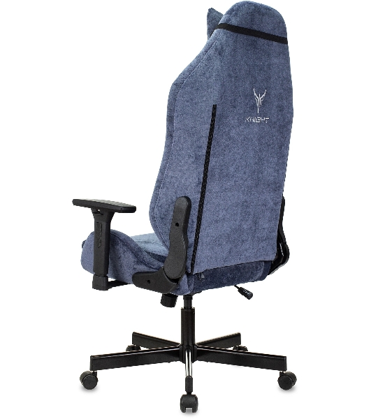 Кресло Knight N1 Fabric синий, ткань, 120 кг, механизм качания