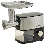 Мясорубка электрическая DELTA LUX DE-602M черный, 3600 Вт, 2.5 кг/мин, реверс, защита от перегрузки, насадки - 5, фото 1