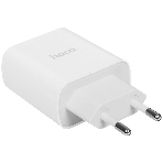 Блок питания (сетевой адаптер) HOCO C80A Rapido PD+QC3.0, 20W два порта (1хUSB-A, 1хType-C), белый, фото5