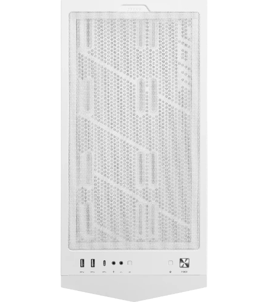 Компьютерный корпус MSI MPG GUNGNIR 300R AIRFLOW White, Midi Tower, EATX,2xUSB 3.2 Gen 1, 1xUSB 3.2 Gen2 Type-C,4x120мм PWM ARGb Fan, ARGb+PWM Control Board, Tempered Glass Window