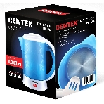 Электрочайник Centek CT-0054 синий, 0.6 л, 650 Вт, скрытый нагревательный элемент, фото3