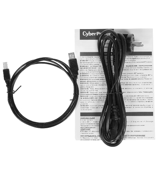 Источник бесперебойного питания CyberPower VP1600ELCD/1600 ВА/960 Вт/USB/RS-232/RJ-11/RJ-45/5 х CEE 7 (евророзетка)