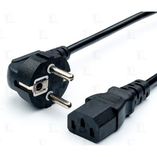 Кабель питания GoPower CEE 7/7-C13 3.0M 00-00027328 черный