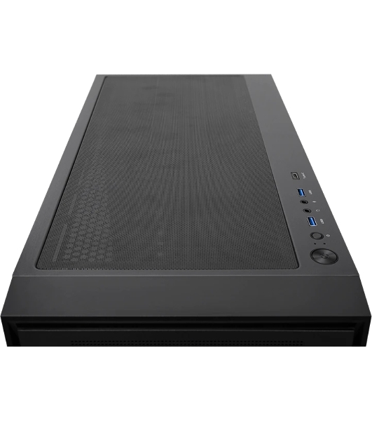 Компьютерный корпус Chieftec Night Hunter черный без БП ATX 4x140мм audio bott PSU