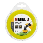 Леска для триммера Denzel FLEX CORD 96108 круглая 2,4 мм х 15 м, блистер, фото3