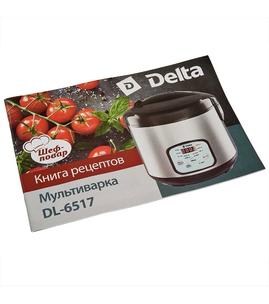 Мультиварка Delta DL-6517 черный