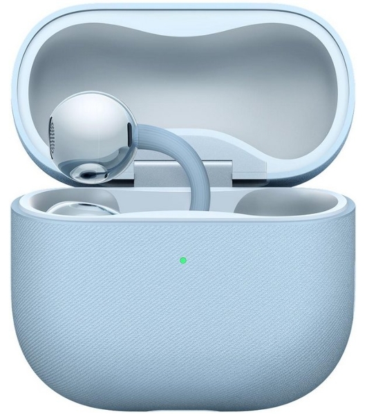 Наушники TWS Huawei FreeClip 2 синий, открытые (клипсы), Bluetooth, быстрая зарядка, до 8 ч