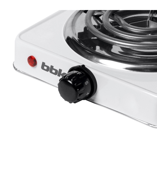 Плита настольная электрическая BBK BHP-100 белый