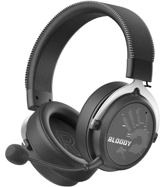 Гарнитура Bloody MR590 Sports чёрный, беспроводная + проводная, Bluetooth, до 35 ч