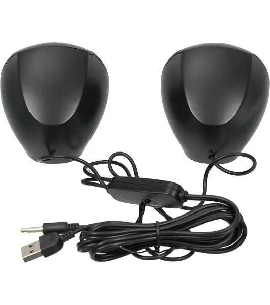 Акустическая система SVEN 150 2.0 черный/синий 5Вт
