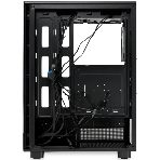 Компьютерный корпус HSPD F510, Panoramic Mid Tower, черный, TG, 0.5 SPCC, 3x120мм ARGb ATX, mATX, mITX 180/280/160мм 1x2.5', 1x3.5', 7xPCI 2xUSB-A 3.0 356x218x467мм, фото6