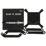 Устройство охлаждения (кулер) PcCooler RZ400 V2 Soc-AM5/AM4/1200/1700/1851 черный 4-pin 32dB Al+Cu 240W Ret (RZ400V2-BKNWNX-GL), фото3