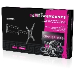Кронштейн для телевизора Ultramounts UM960 черный 23'-65' макс.35кг настенный поворот и наклон, фото5