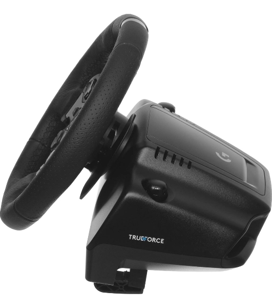 Руль Logitech G923 10кноп. (с педалями) черный