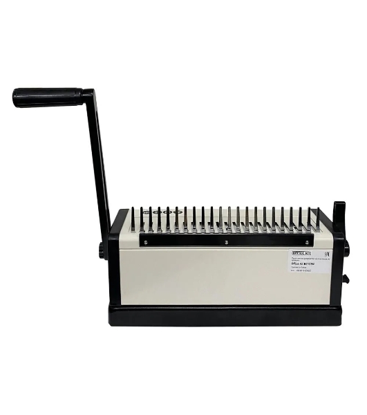 Переплетчик Office Kit B2125N A4/перф.23л.сшив/макс.500л./пластик.пруж. (4.5-51мм)