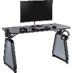Стол игровой Cactus CS-GMD-BK-RGb столешница МДФ, черный каркас черный 136x60x75 см, фото6